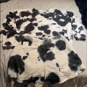 Free People tie dye loungewear